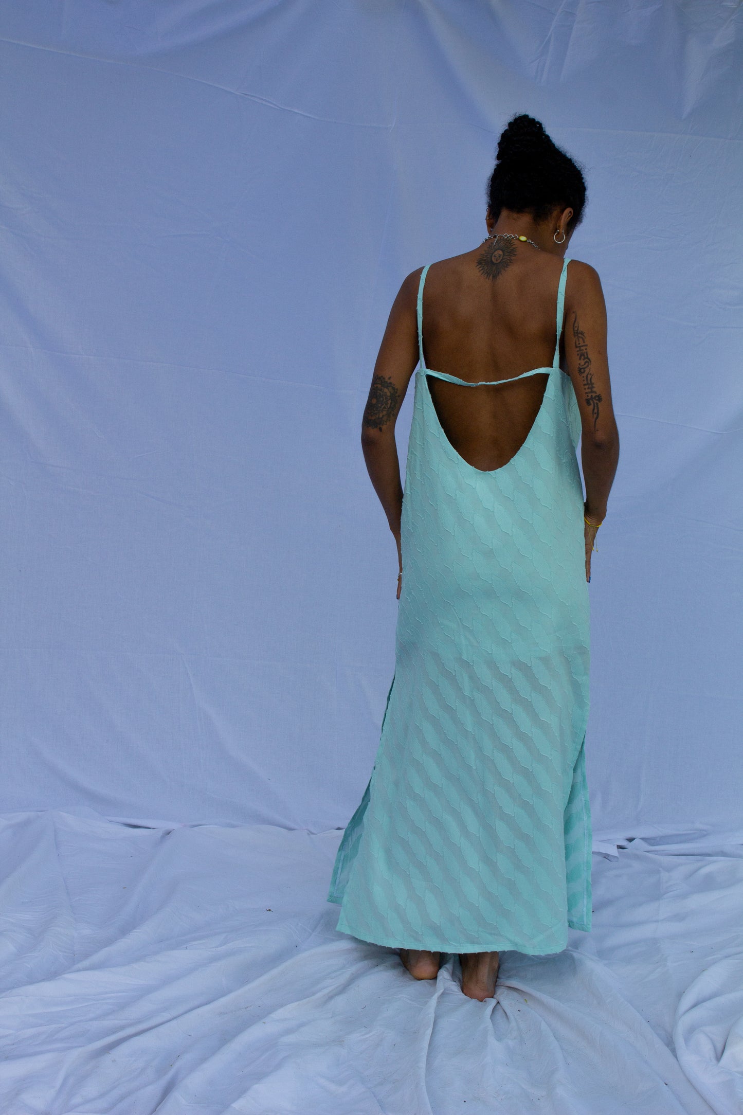Robe longue Alizé jacquard