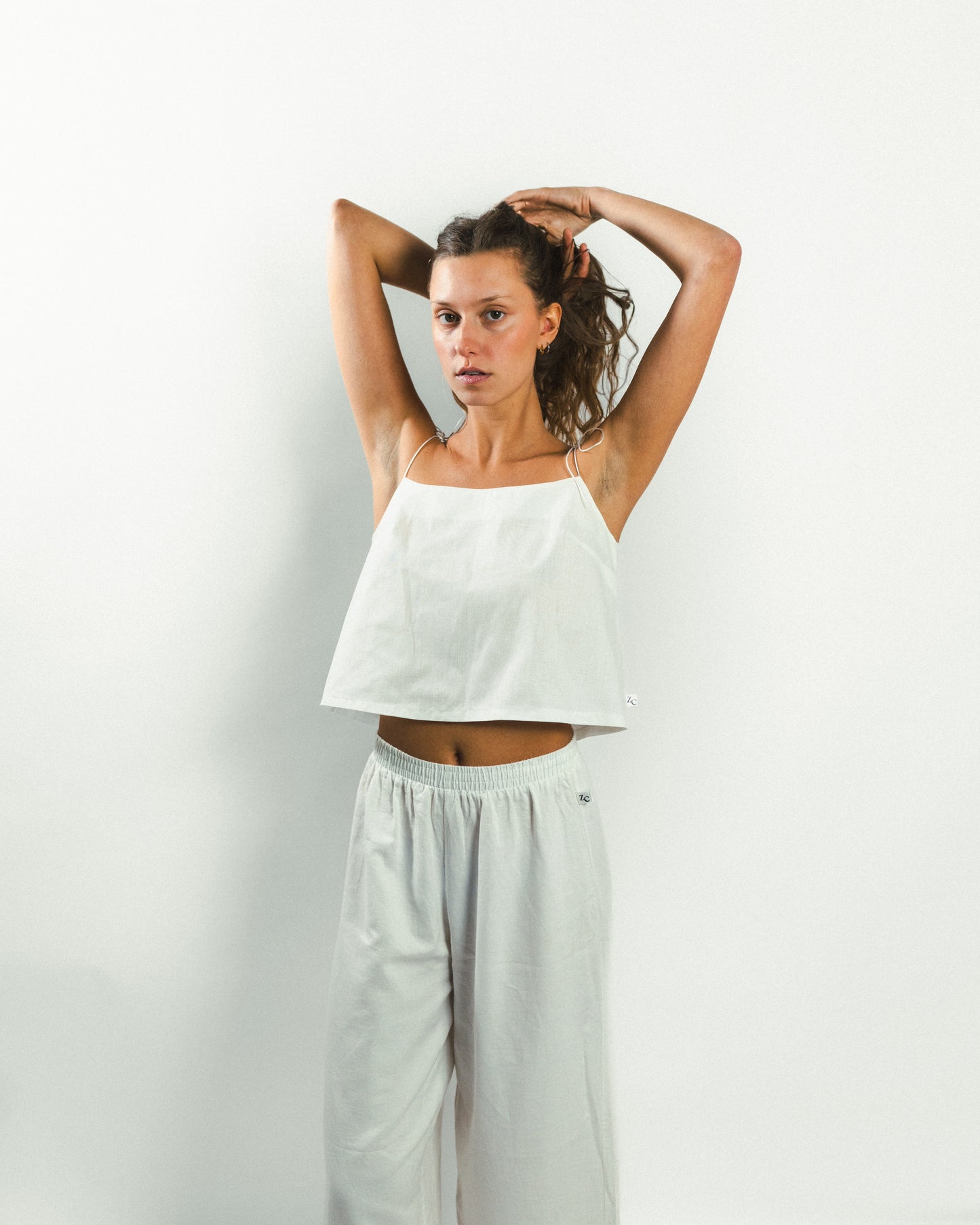 Pantalon Charlotte - blanc