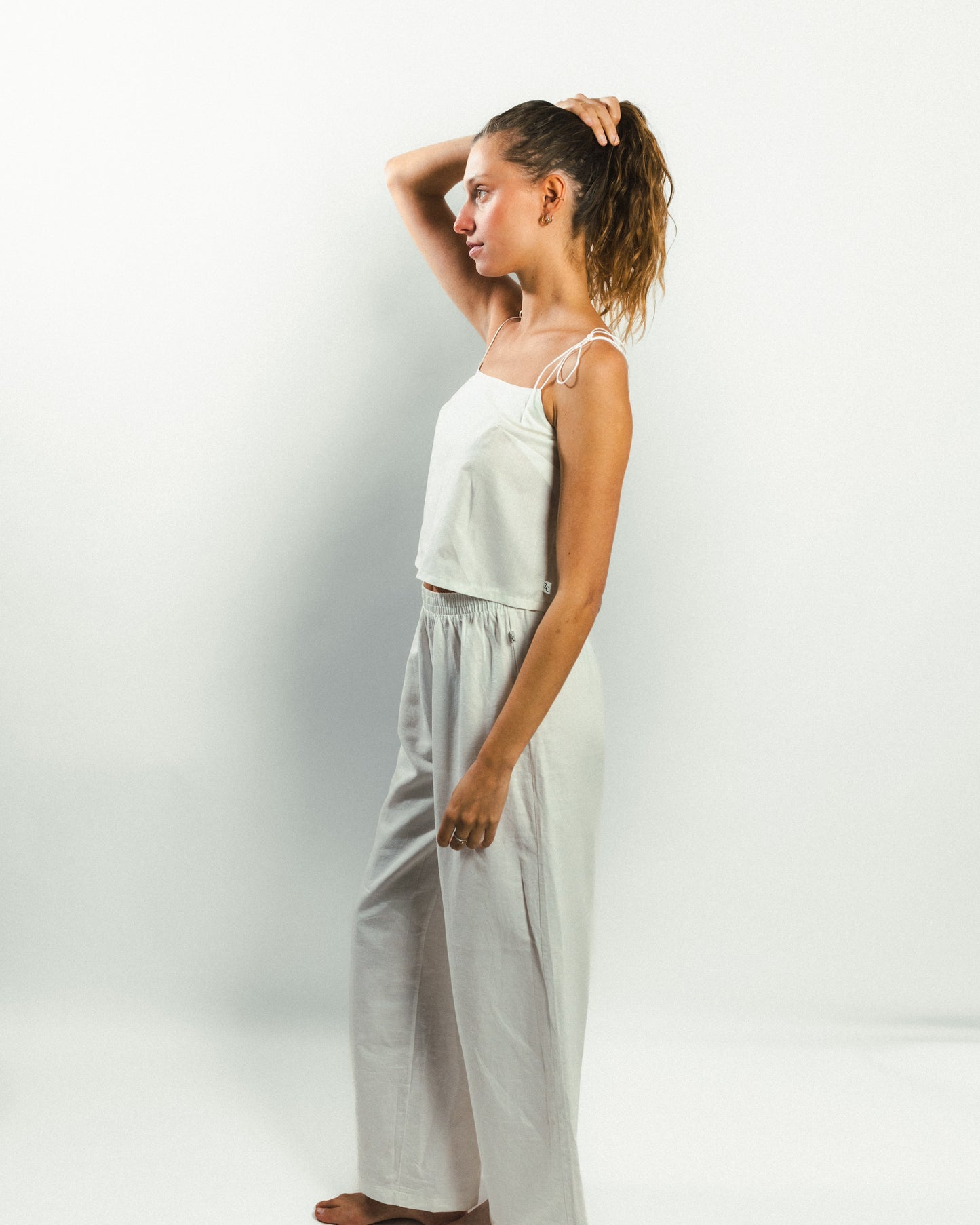 Pantalon Charlotte - blanc