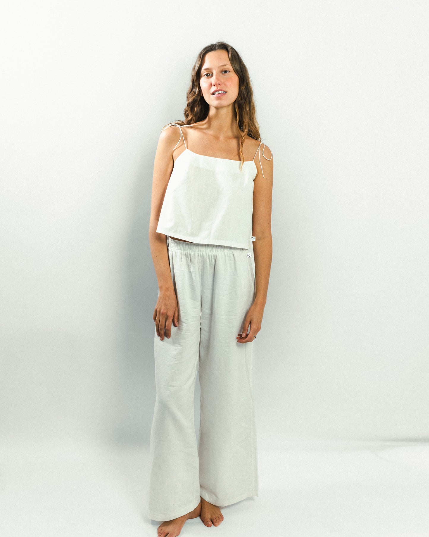 Pantalon Charlotte - blanc
