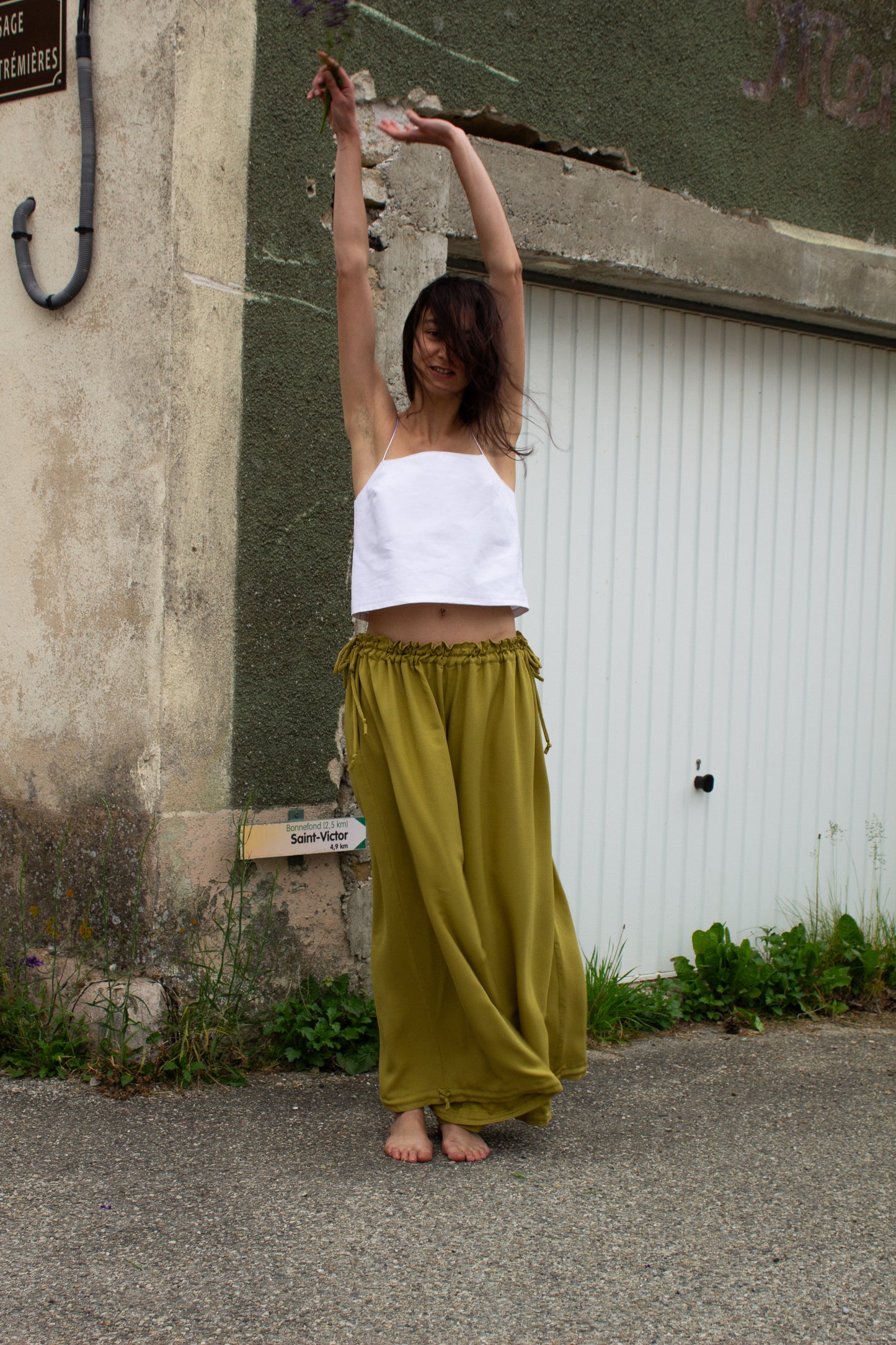 Pantalon Sirocco 100% soie