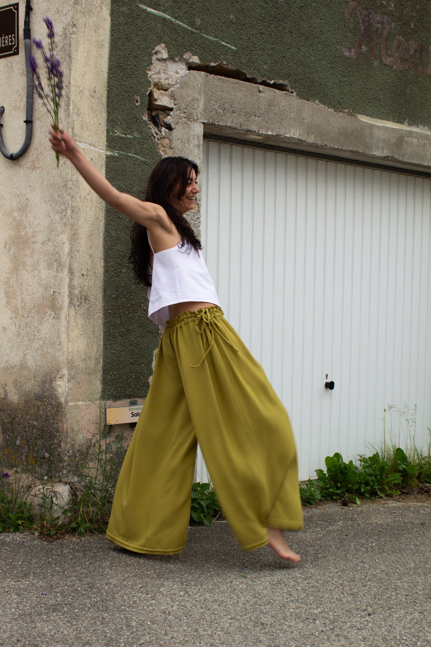 Pantalon Sirocco 100% soie