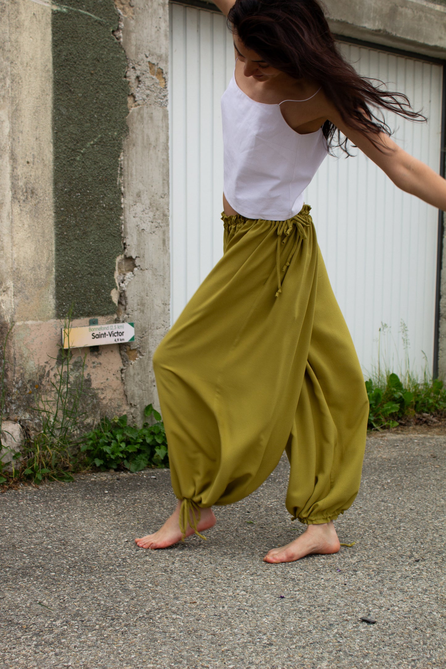 Pantalon Sirocco 100% soie