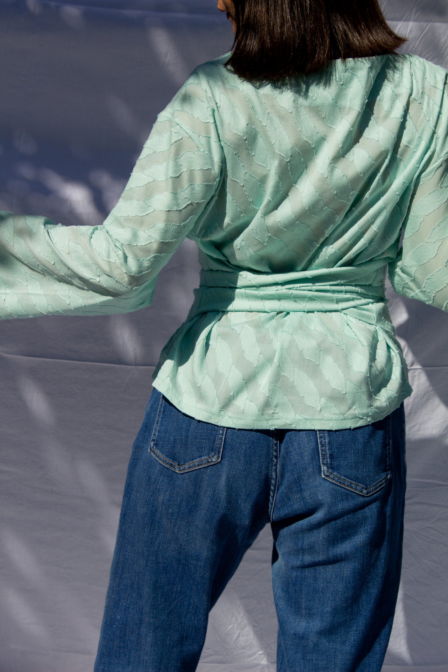 Top Obi jacquard