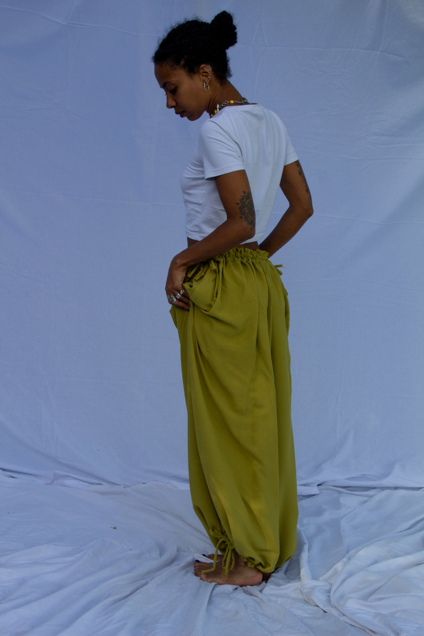 Pantalon Sirocco 100% soie