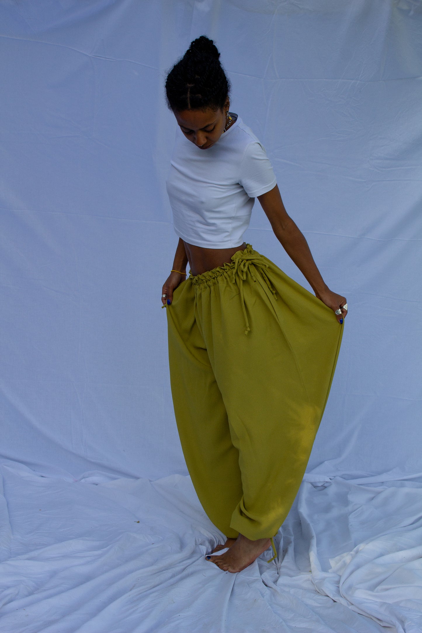 Pantalon Sirocco 100% soie