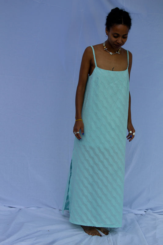 Robe longue Alizé jacquard